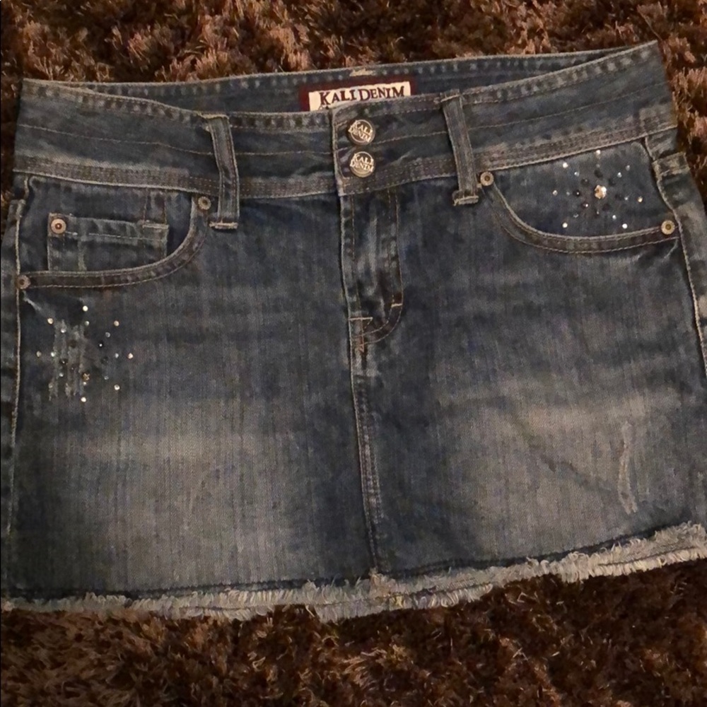 Denim skirt